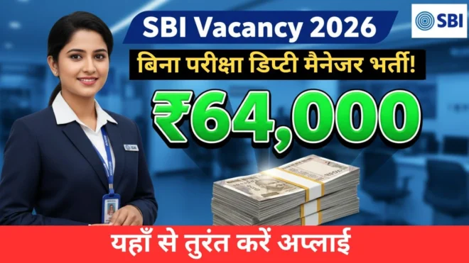 SBI Vacancy 2026