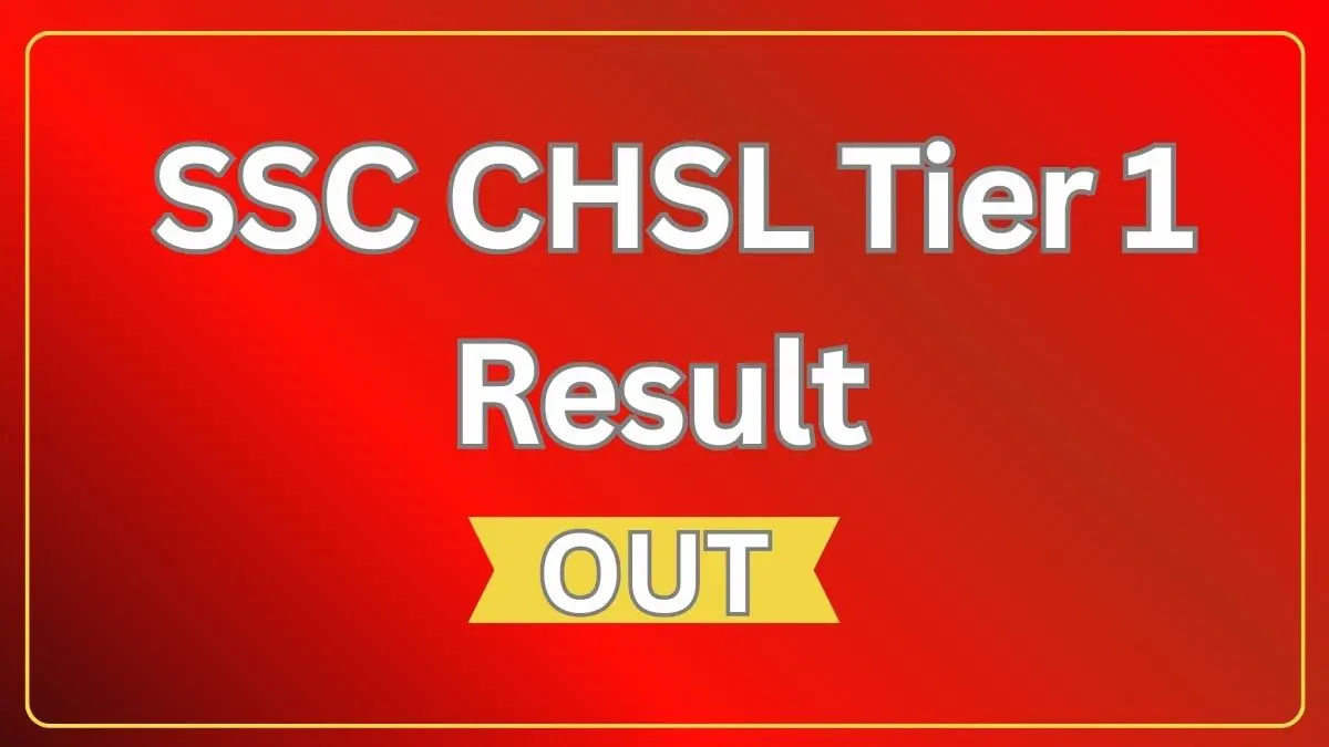 SSC CHSL Result