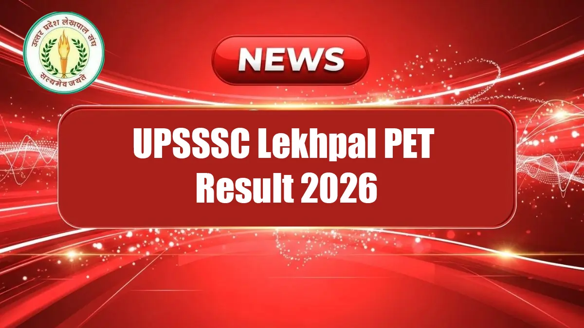 UPSSSC Lekhpal Result 2026