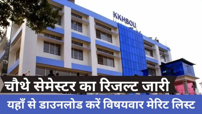KKHSOU MA 4th Sem Result