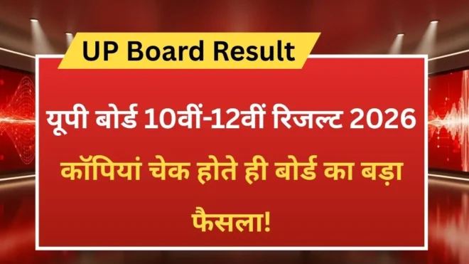 UP Board Result 2026