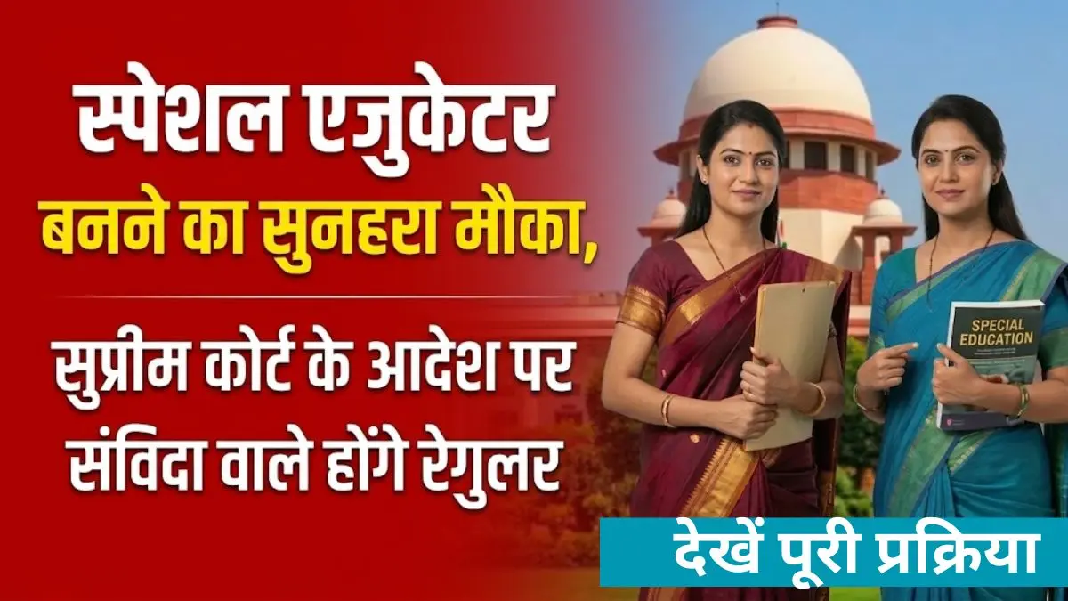 UP Special Teacher Recruitment 2026